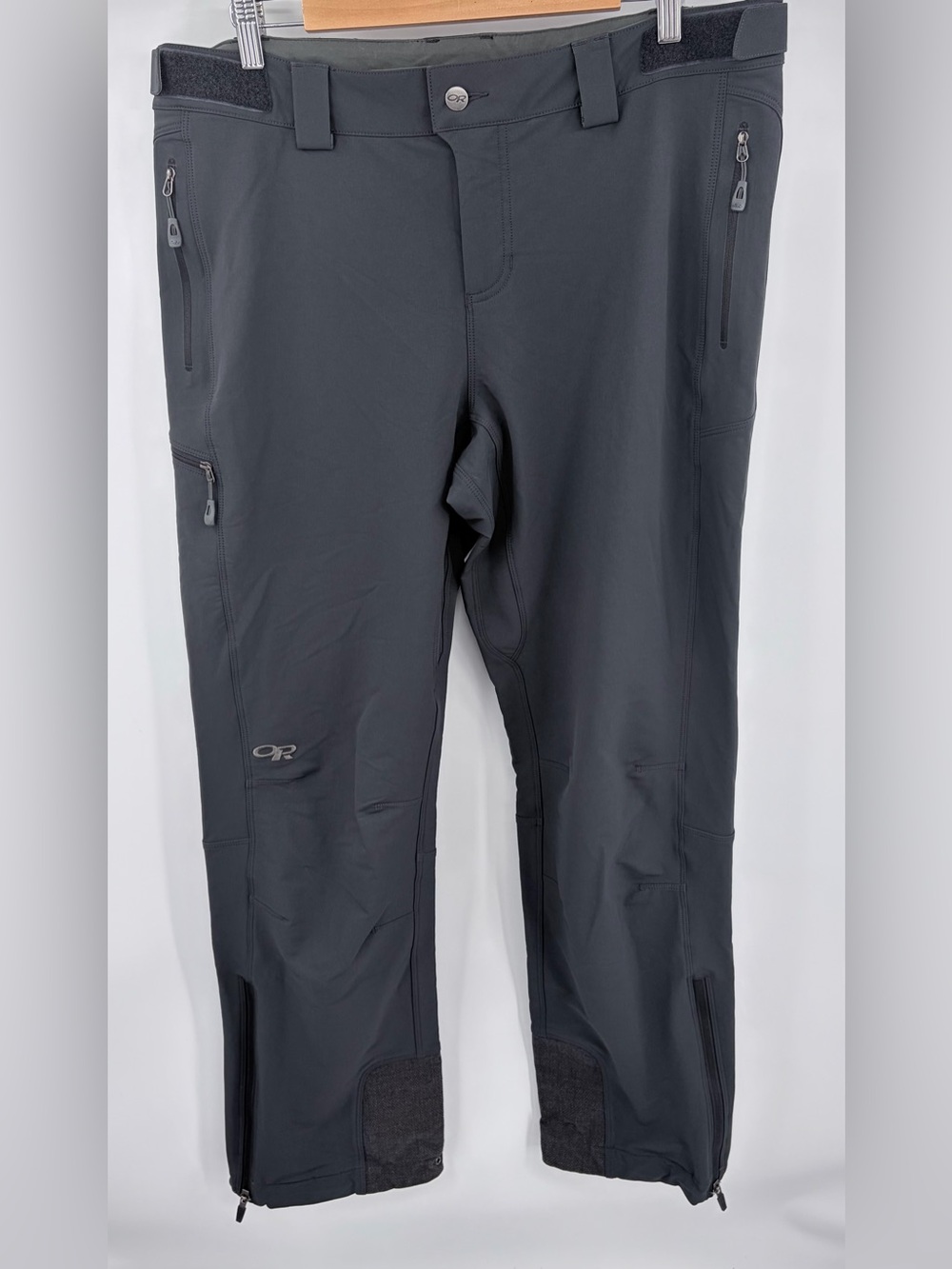 Outdoor Research cirque ll gray soft shell pants women’s XL alpine climbing